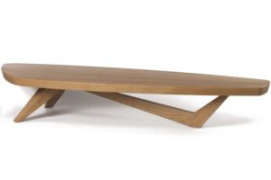 Pattern Moby coffee table luxury modern sustainable hardwood handcrafted made in america maine
