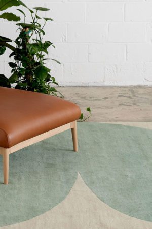 angela adams Shine Collection, Dove Dream modern area rug